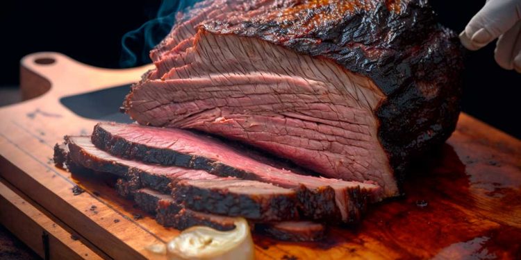 Brisket, a cheap cut of meat. Cheapest Cuts Of Meat.