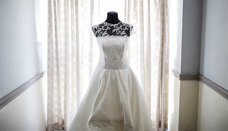 Consider renting your bridal gown instead of purchasing it.