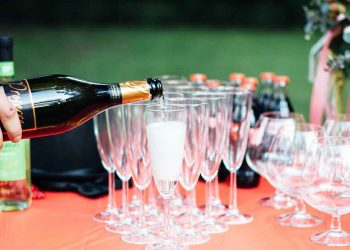 Self-Serve Bar For A Budget-Friendly Wedding